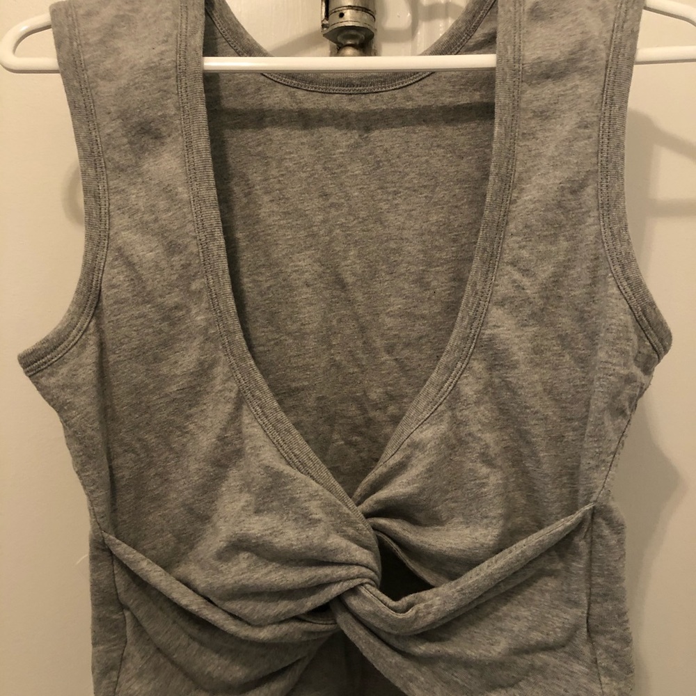 T by Alexander Wang cropped sleeveless top